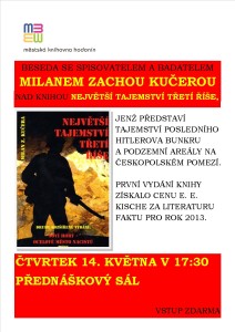 Beseda nad knihou Milan Zacha Kučera