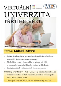 Virtuální univerzita - jarní část 2015